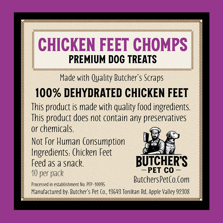 Chicken Feet Chomps