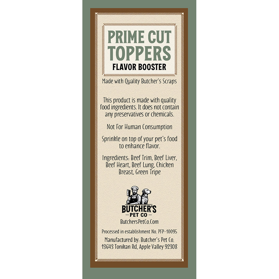 Prime Cut Toppers