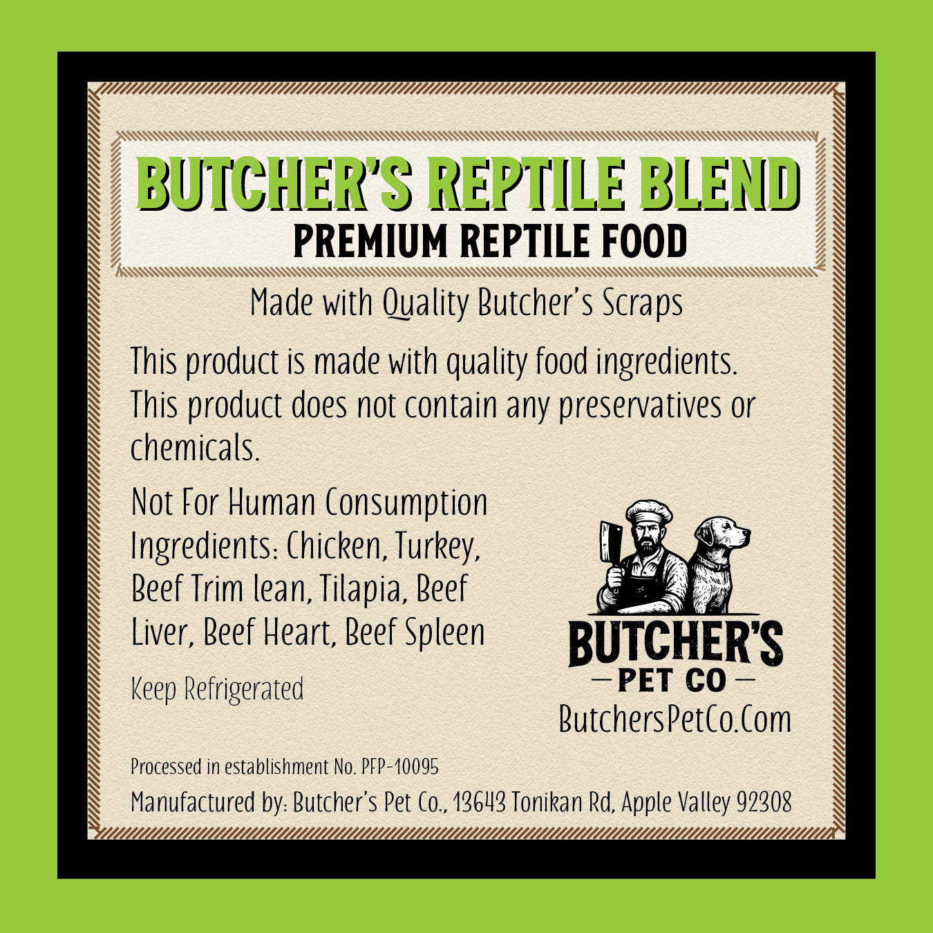 Reptile Food
